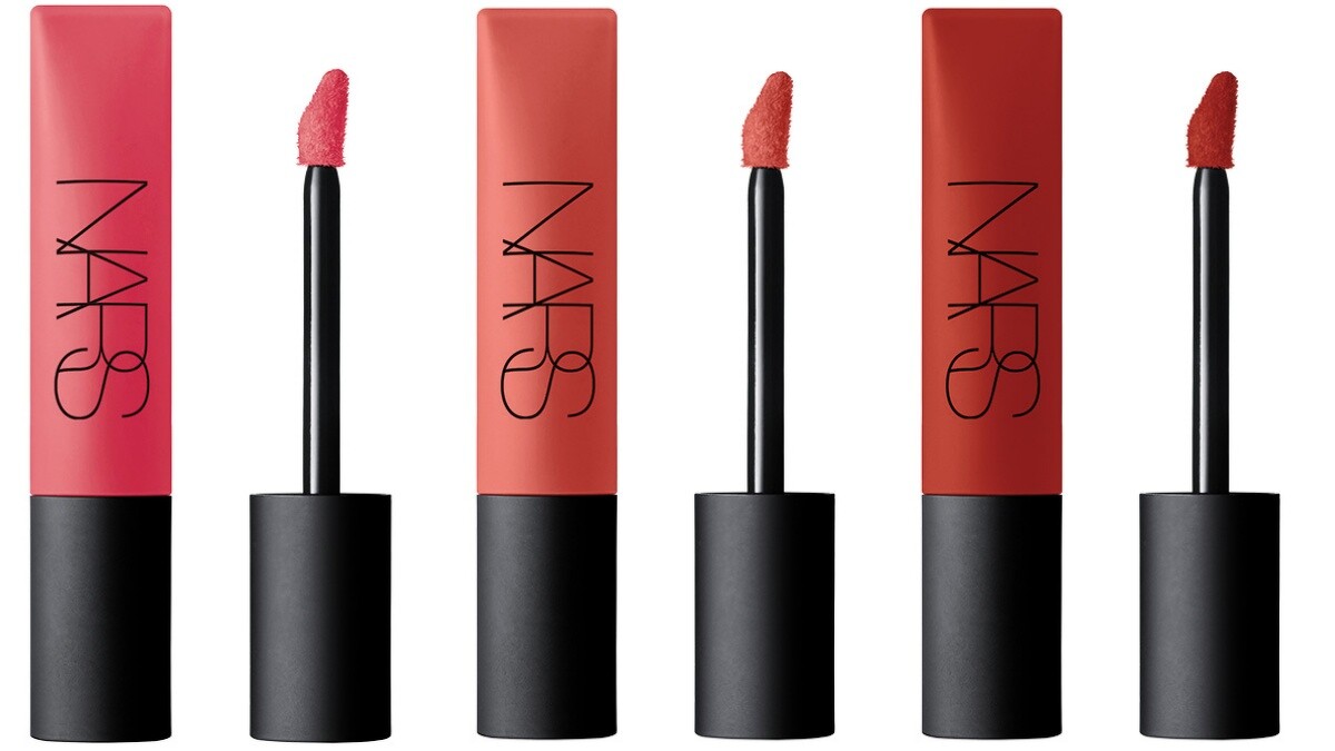 NARS雲霧唇誘(左起為#365、#373、#385)7.5ml，NT1,000