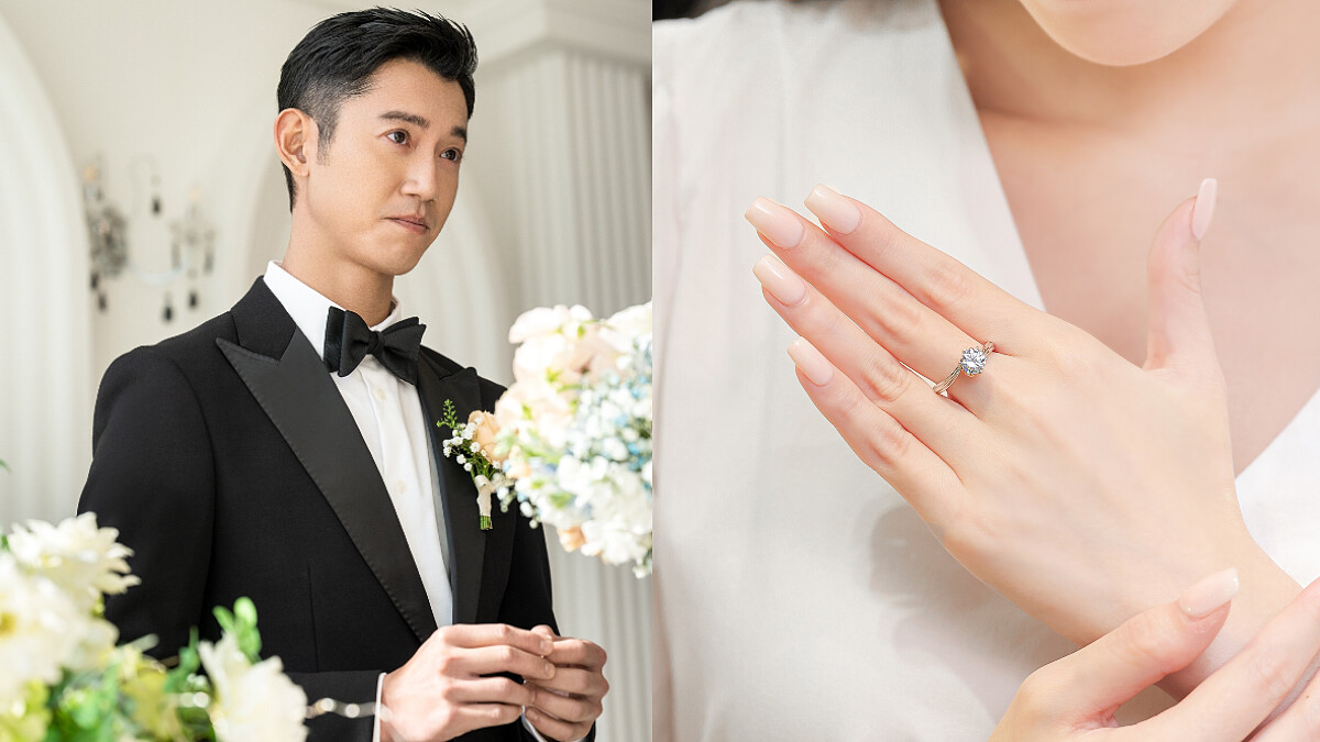 吳慷仁浪漫告白引起討論話題鑽戒就是它！ALUXE亞立詩以五大魅力亮點融化金鐘影帝，以璀璨美鑽傳遞珍貴的幸福時光！