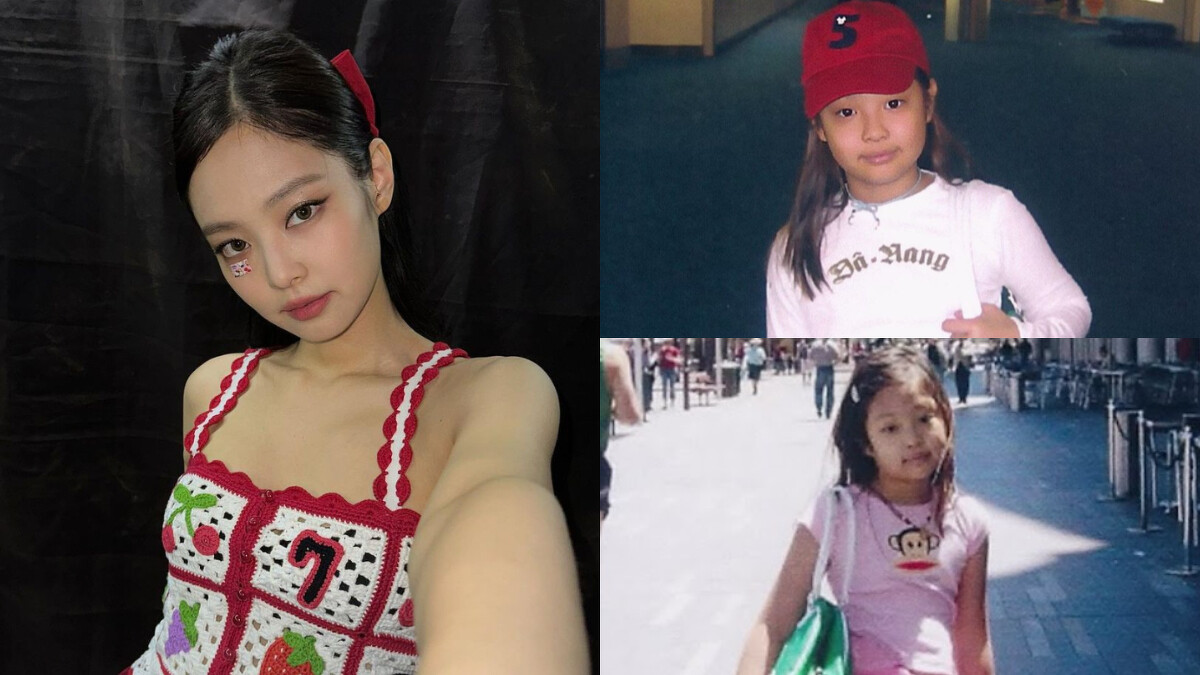 Jennie幼時照片