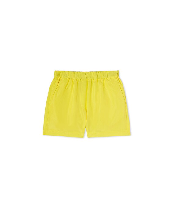 MSGM 檸檬黃短褲，NT8,800。