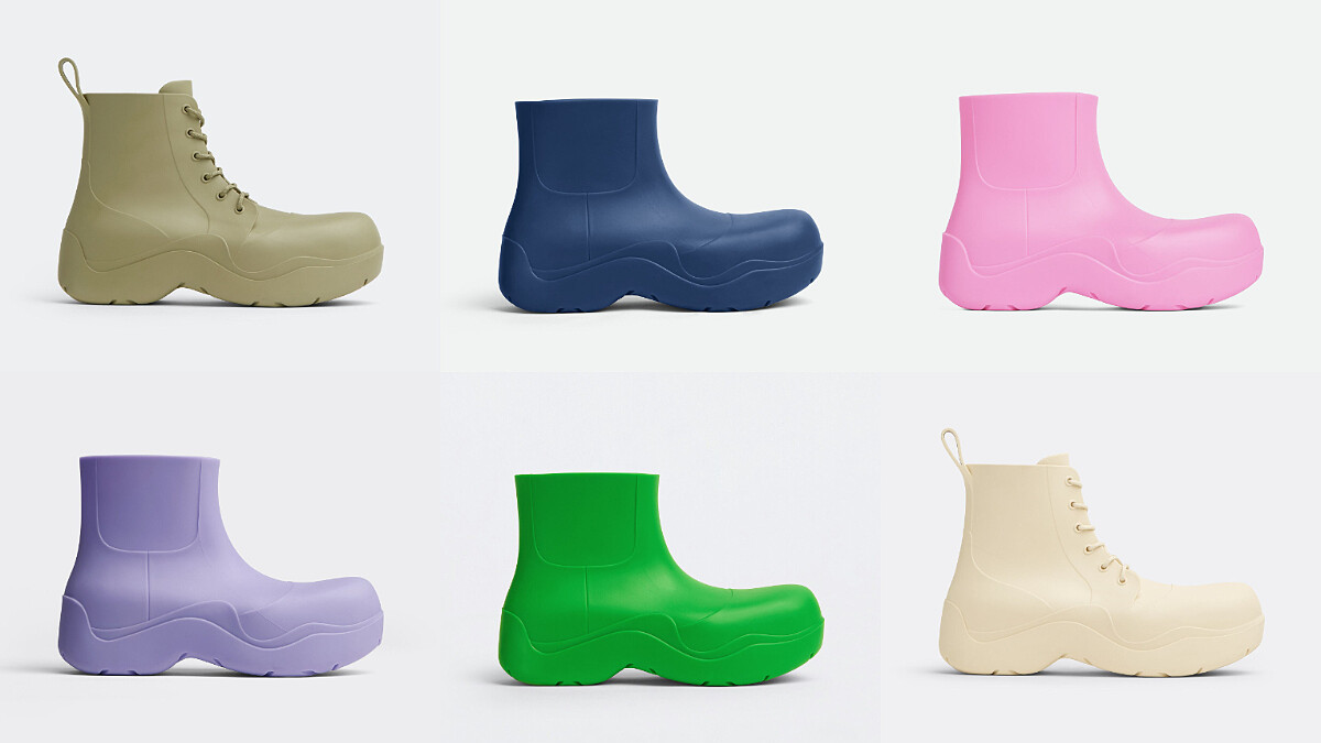 雨季穿搭必備！Bottega Veneta PUDDLE 八款各色雨鞋盤點