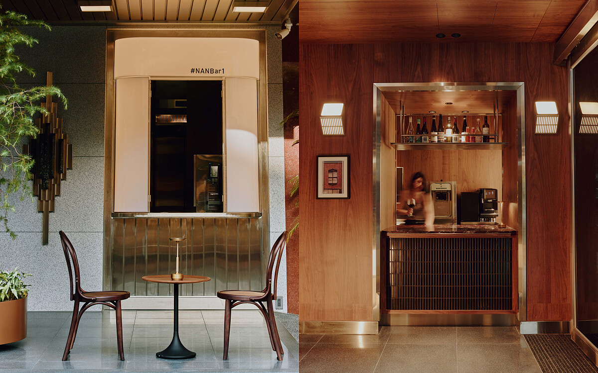 「NAN Bar 1」是台南第一家飯店精選自然派葡萄酒的特色酒吧。