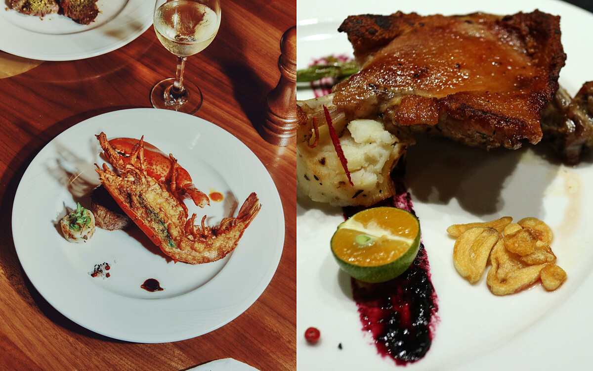 餐廳提供有多樣排餐。