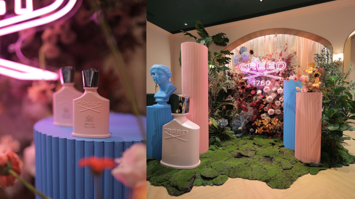 懂香就要用CREED！「春漾花華」七夕前新裝上陣， M編加碼必學，讓男生扛不住的高段訂製迷人疊香，遊走百變魅力，瞬入情網！