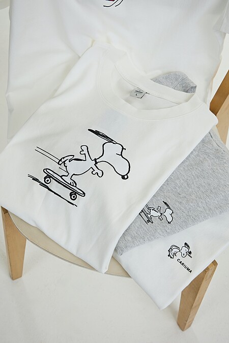 SNOOPY&times;Cariuma聯名造型上衣 NT.1,480