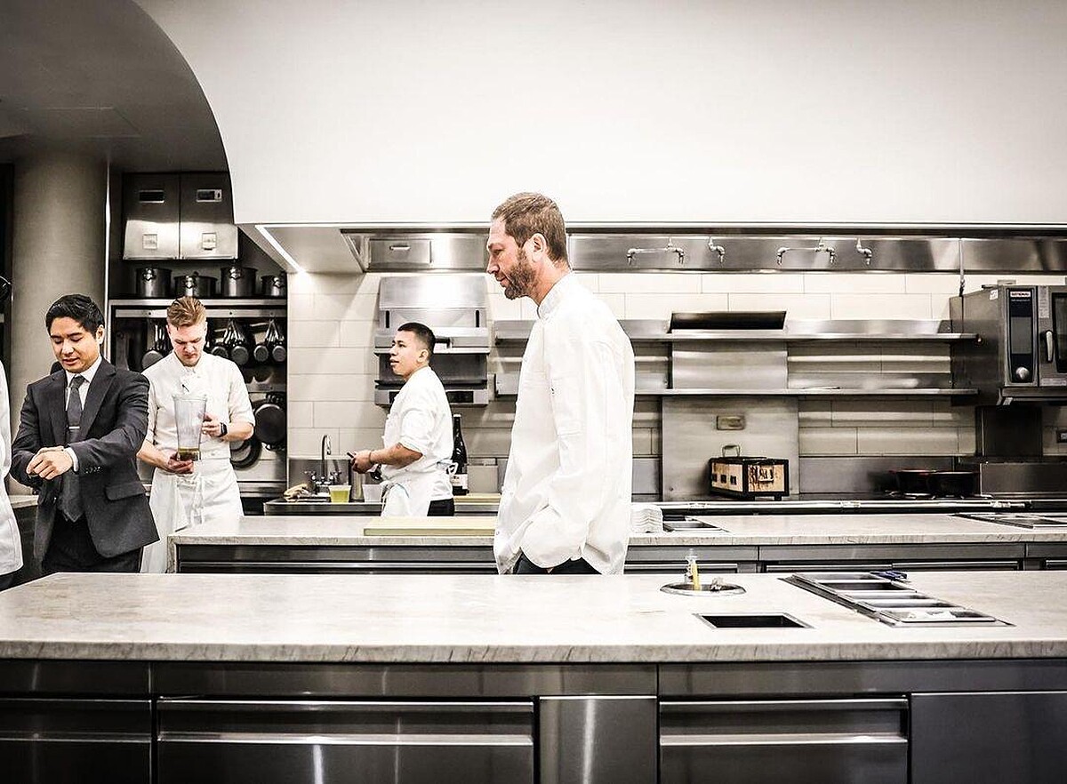 第二季在餐廳拍攝現場。