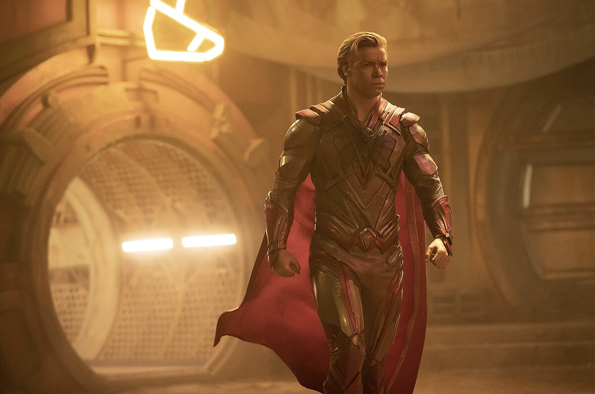 威爾在劇中展現鍛鍊多時的身材。