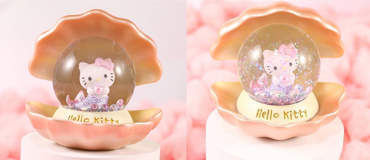 Hello Kitty美人魚水晶球