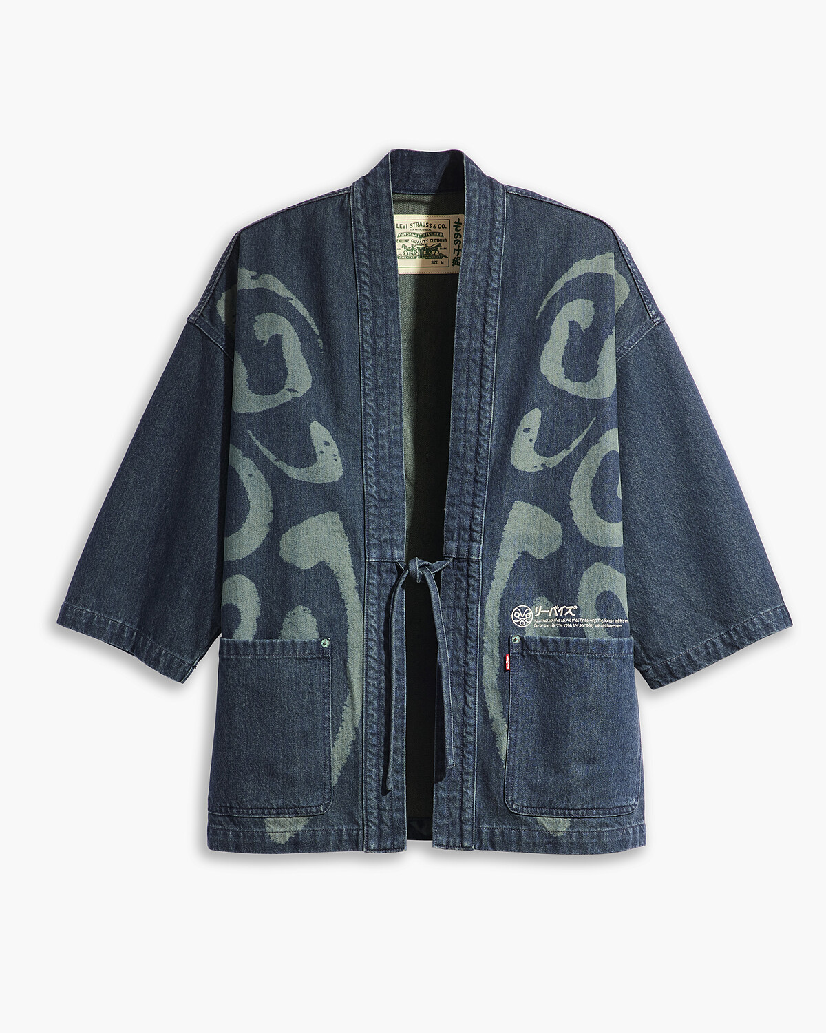 Levi's® X Princess Mononoke Nightwalker和服式丹寧外套 NT$5,900。