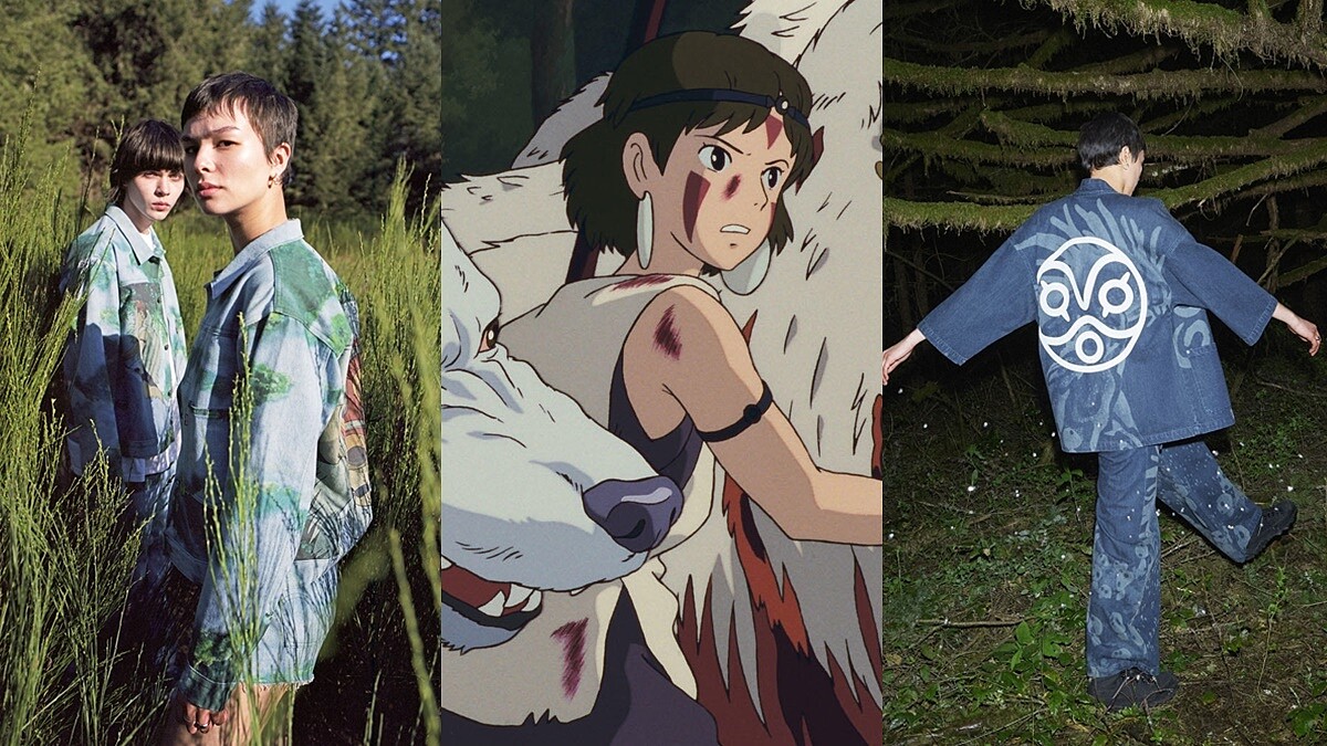 宮崎駿迷在哪裡？Levi&amp;#039;s推出《魔法公主》聯名系列！小桑、阿席達卡當主角，把森林之美印上丹寧