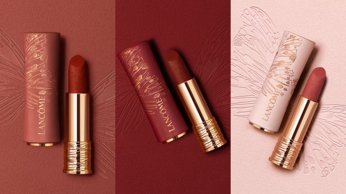 蘭蔻絕對完美唇膏2023七夕情人節限定版情境圖。