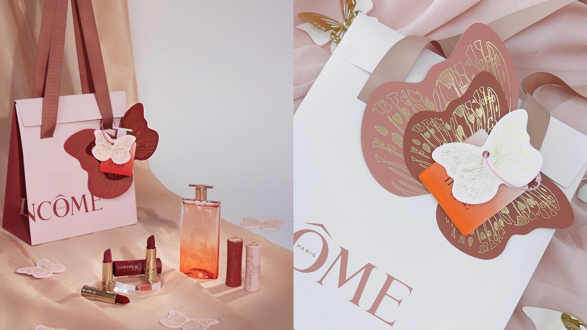 蘭蔻2023七夕情人節限定禮袋。