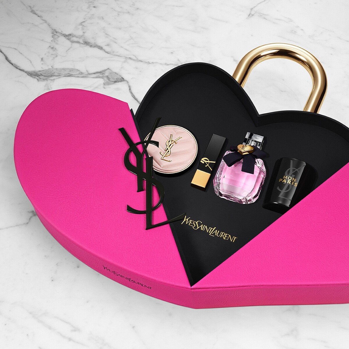 YSL 2023七夕情人節隨心鎖慾限定版主視覺。