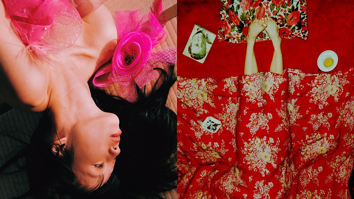 楊登棋（登曼波）回鄉台中東勢客家故事館創作《塑膠禮儀》阿比百陰柔美學的自由狂艷