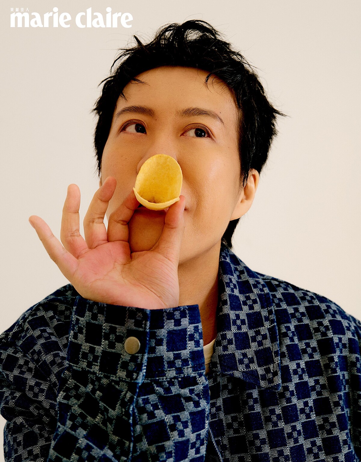 橘色漸層踢恤，agn&egrave;s b.。