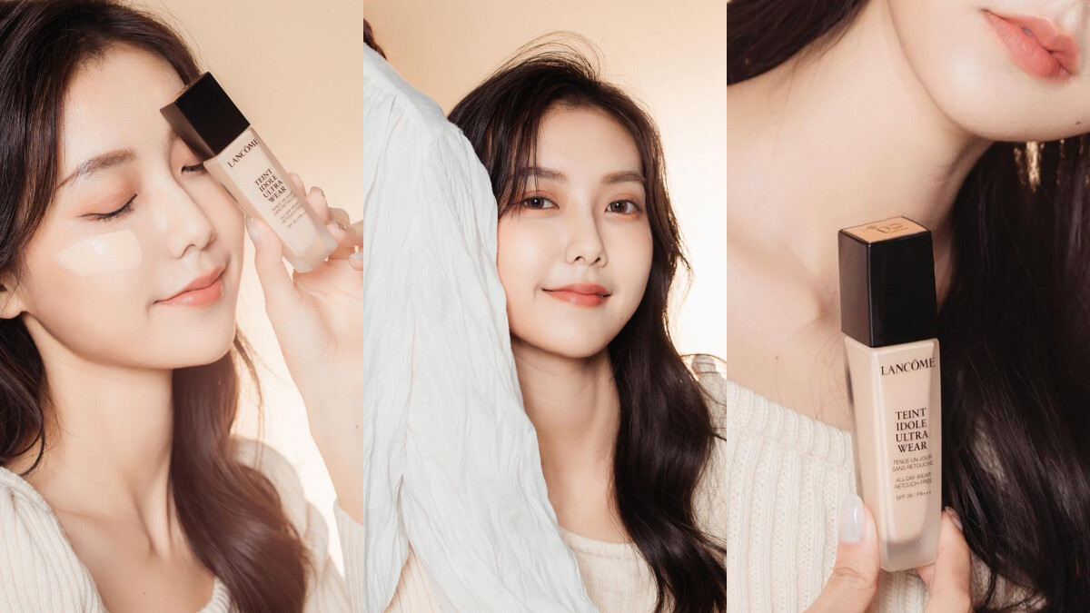 戀愛小天才都懂用「蘭蔻零粉感」打造約會完勝底妝！一抹輕薄服貼不暗沉、防水控油超耐蹭，和男友抱抱貼臉、大拍甜蜜放閃照，妝容依舊全天完美零破綻！