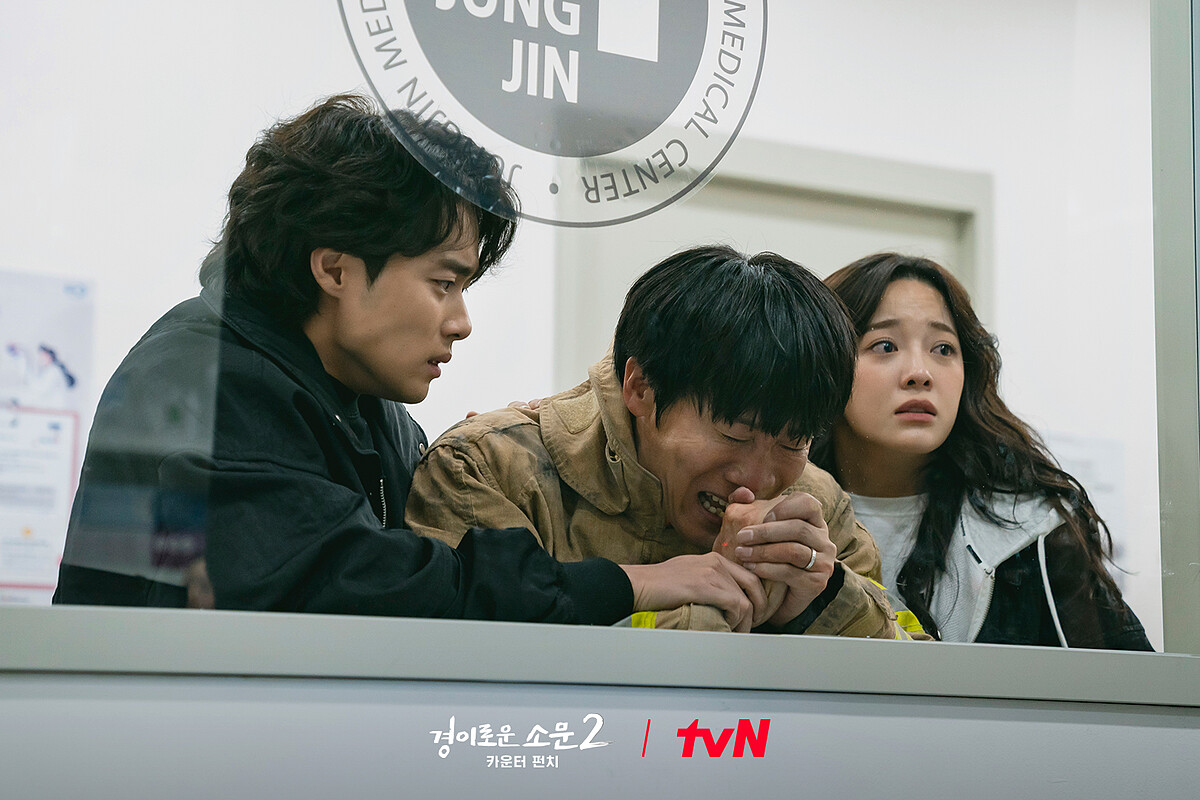 《驅魔麵館2》蘇炆(左)、馬隊長(中)、哈娜(右)