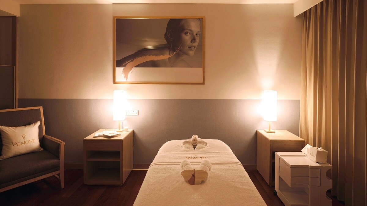瑞士芳療品牌VALMONT SPA空間