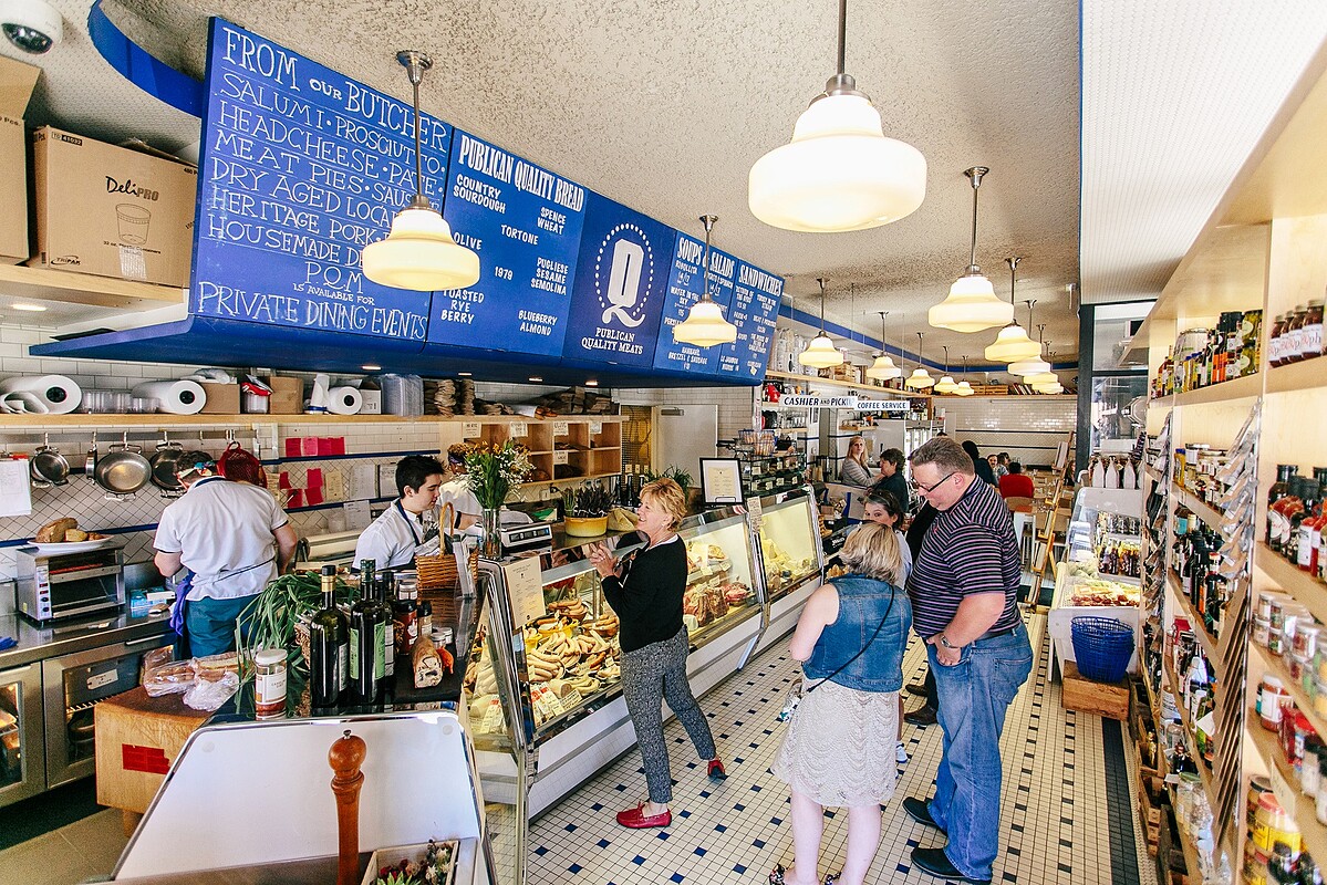 Publican Quality Meats 為肉品專賣店。