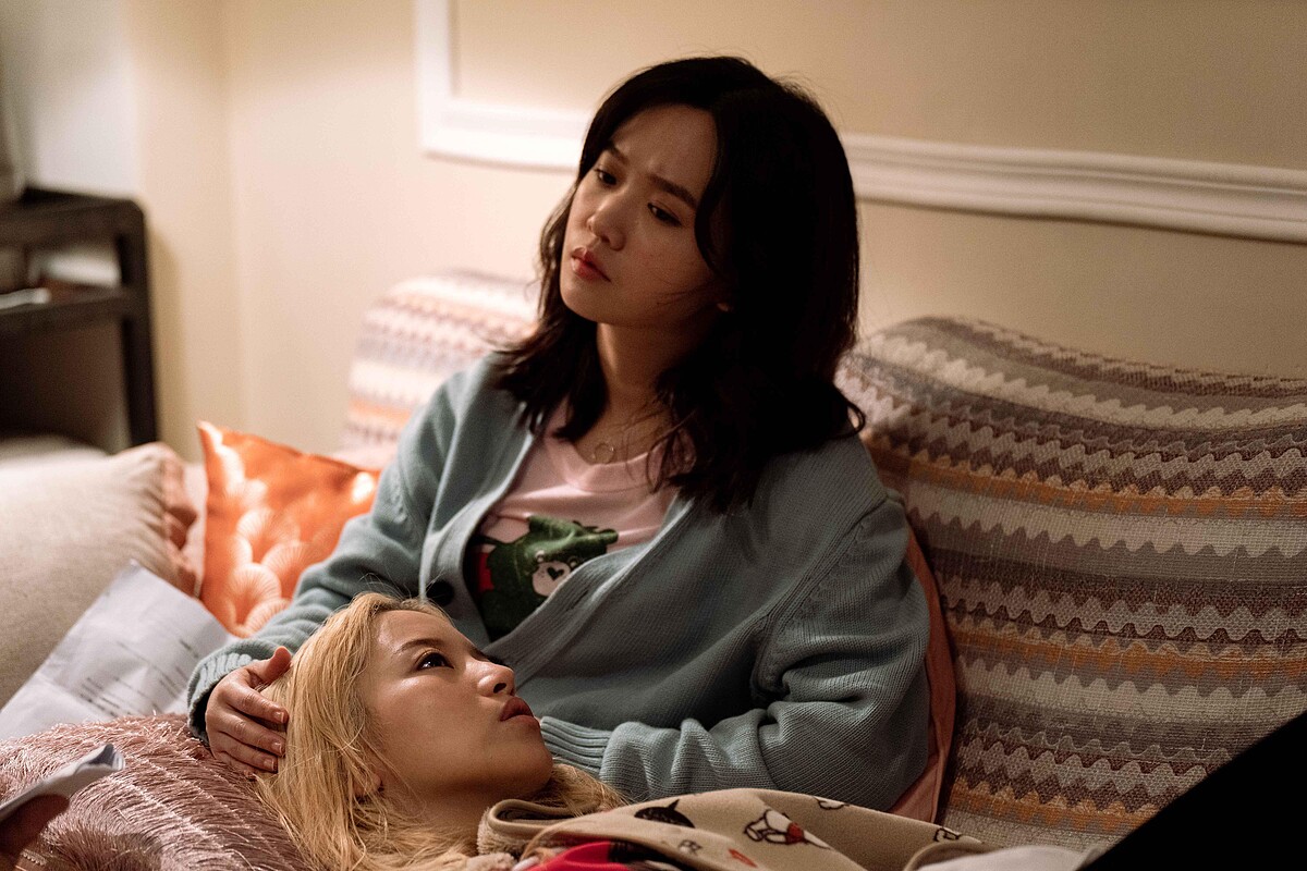 《地獄里長》嚴正嵐（後）劇中心疼蔡瑞雪受到嚴重打擊，一路陪伴照顧她