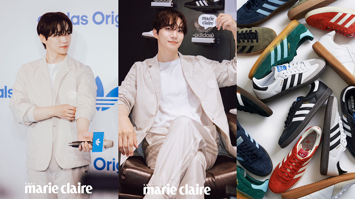 李俊昊旋風席捲信義區，獨家照曝光零死角帥翻！必敗歐爸同款adidas Originals T-TOE家族鞋款