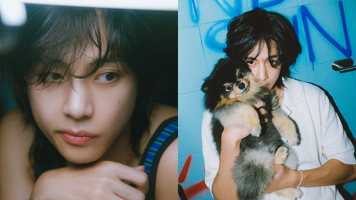 BTS V金泰亨9月推個人專輯《Layover》！一系列概念照秀完美臉蛋，愛犬超萌入鏡