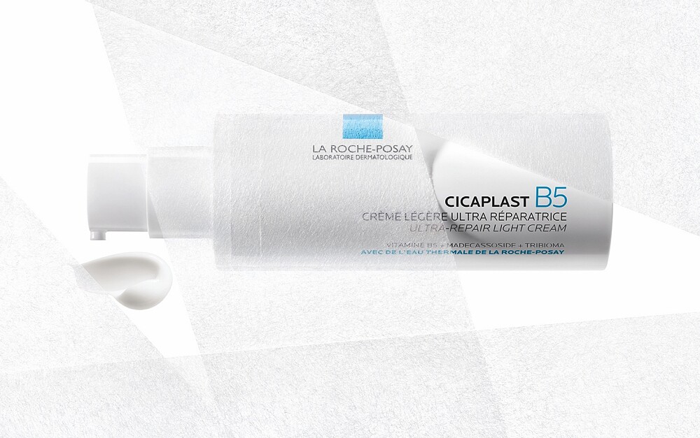 理膚寶水B5全面修復凝乳情境圖。