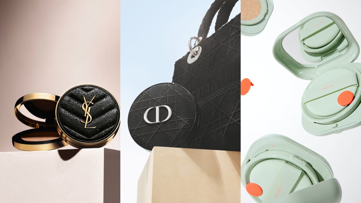 2023氣墊粉餅12款盤點：持久無瑕到水光透感，輕拍就擁有完美妝感