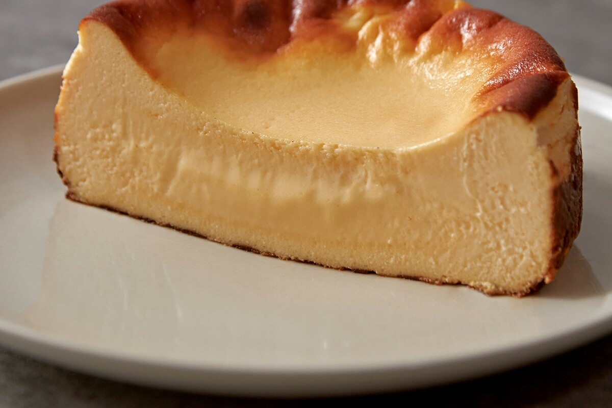 蛋糕中心非常濕潤綿密。