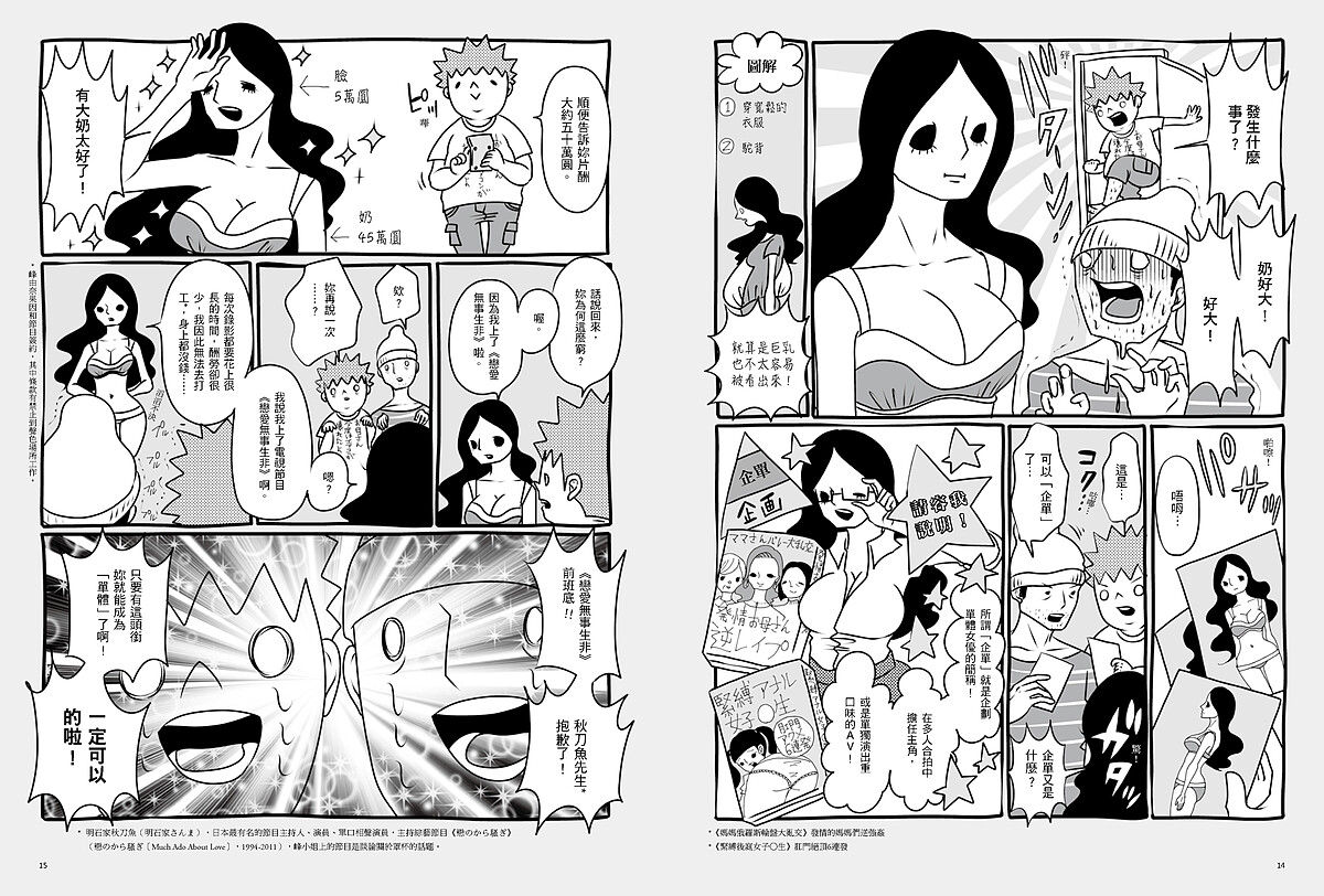 《我當AV女優的那些年》峰奈由果/大辣出版 © Nayuka Mine / Fusosha Publishing, Inc.