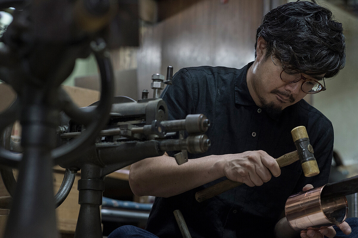 開化堂 Kaikado 第六代主理人八木隆裕。