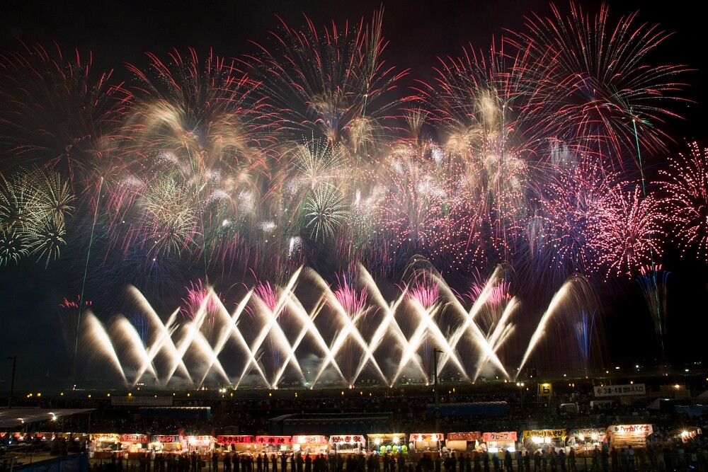 全國煙火競技大賽-大曲煙火(Photo/大仙市)