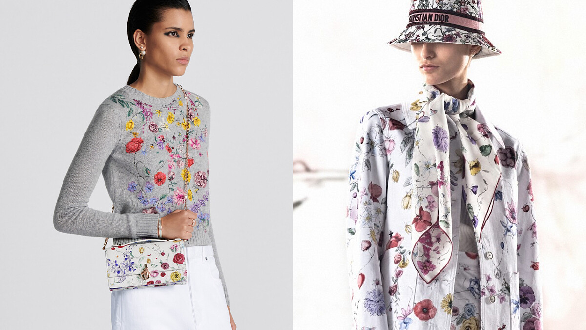 自帶浪漫氛圍的Dior Florilegio印花系列美到不可思議！今年最完美的七夕禮物絕對非它莫屬，想火速擁有怕缺貨，到Dior官網線上購就能輕鬆秒入手！