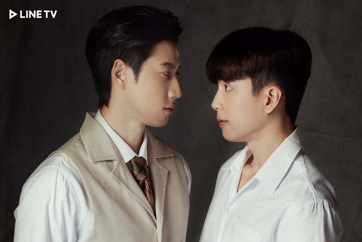 《愛的香氣》Bright與查農（右）首度合演BL劇。