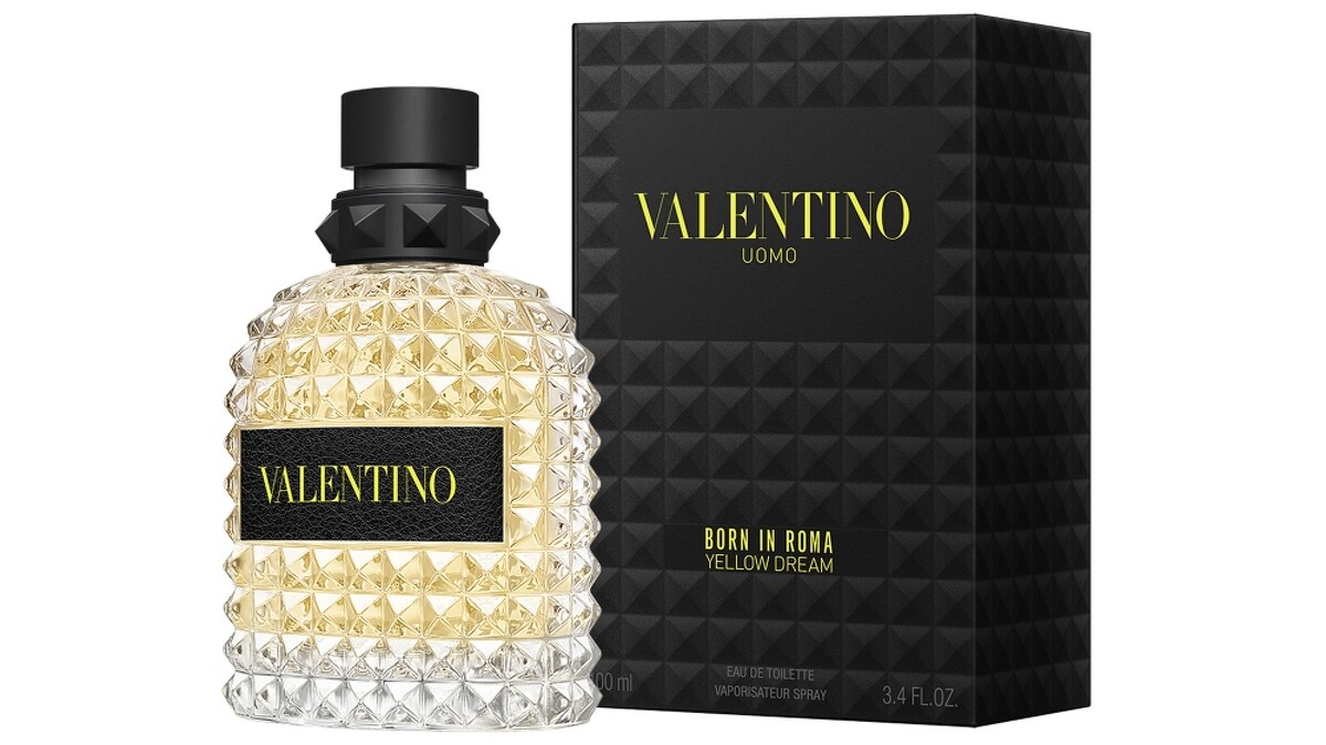 Valentino BORN IN ROMA UOMO YELLOW DREAM訂製羅馬男香YELLOW DREAM 50ml，NT3,300、100ml，NT4,300