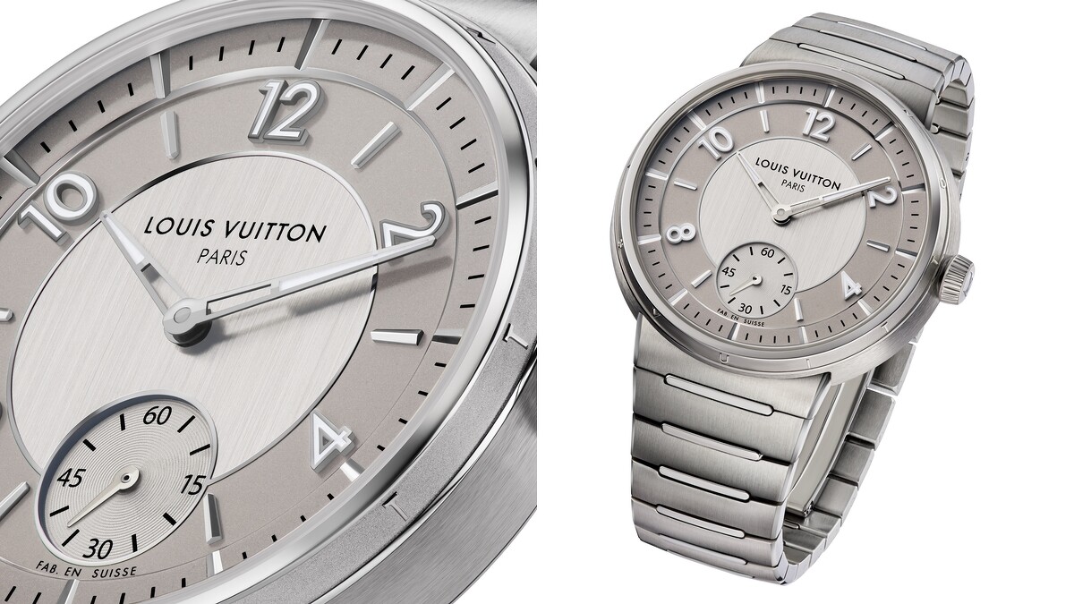 LV Tambour 灰色錶盤
