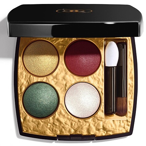 香奈兒拜占庭珠寶四色眼影(#338巴洛克)，NT2,660