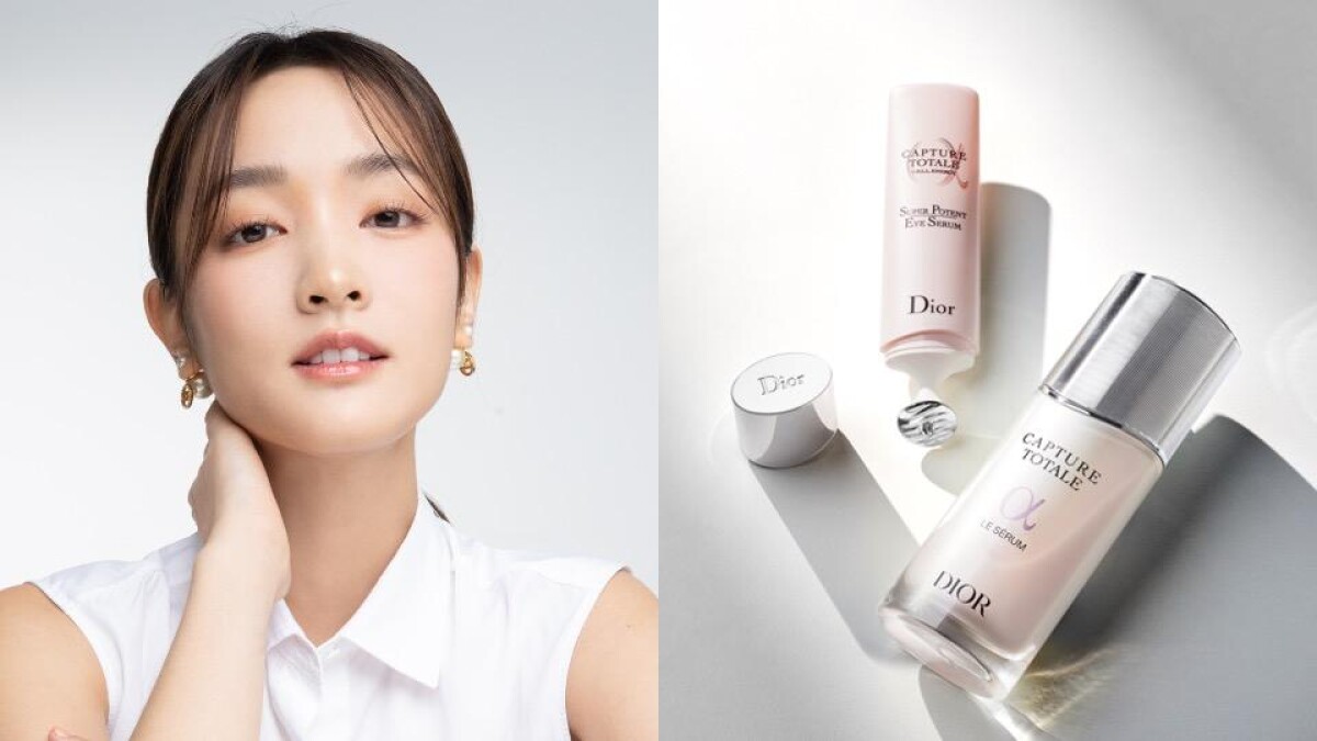 王淨行程滿檔卻依然美肌逆時技法大公開，王淨親揭「迪奧逆時能量明星雙精華」發光能量瓶+亮眼棒，7天緊緻超能亮輕鬆登上女主寶座！