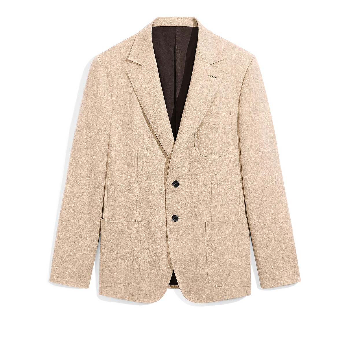 Berluti 暖米色喀什米爾羊毛西裝外套，NT135,000。