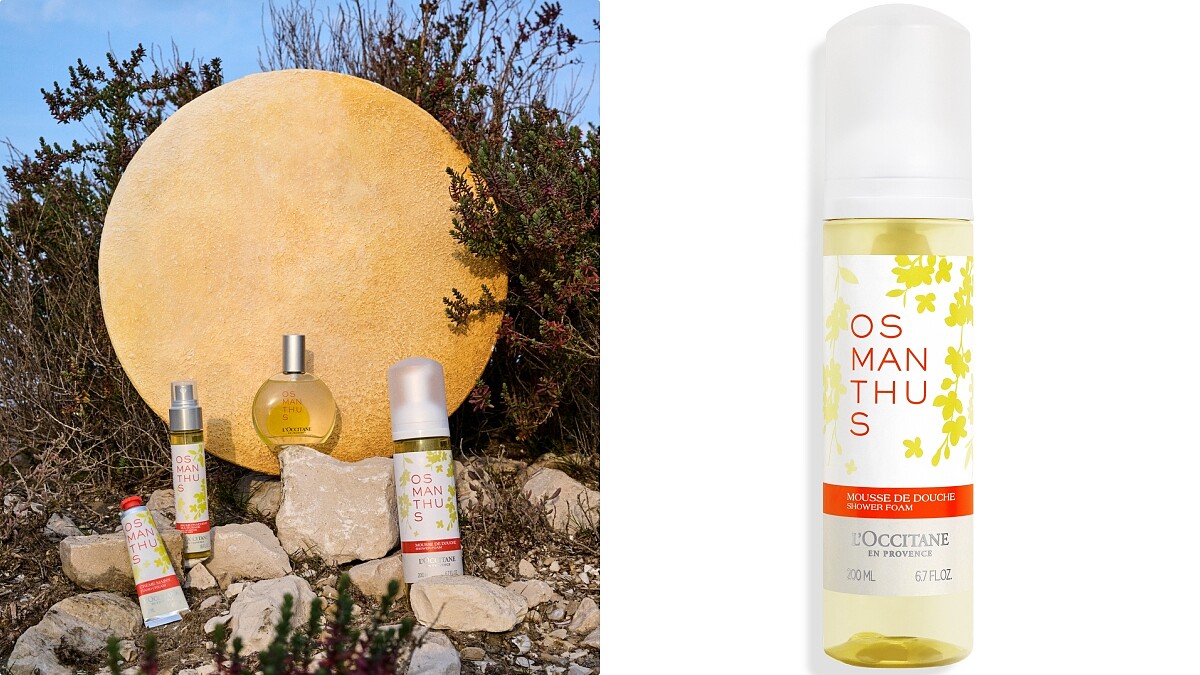 L'OCCITANE歐舒丹桂花沐浴泡泡200ml，NT880