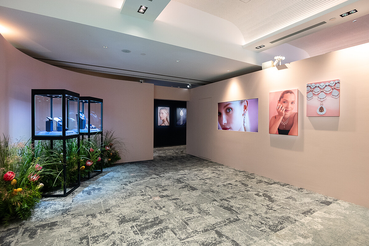 Metamorphosis by De Beers 高級珠寶展_空景照