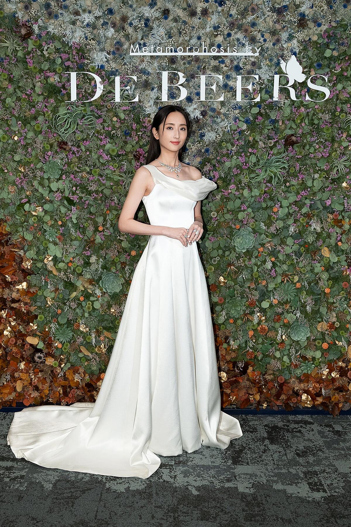 柯佳嬿出席Metamorphosis by De Beers 高級珠寶展