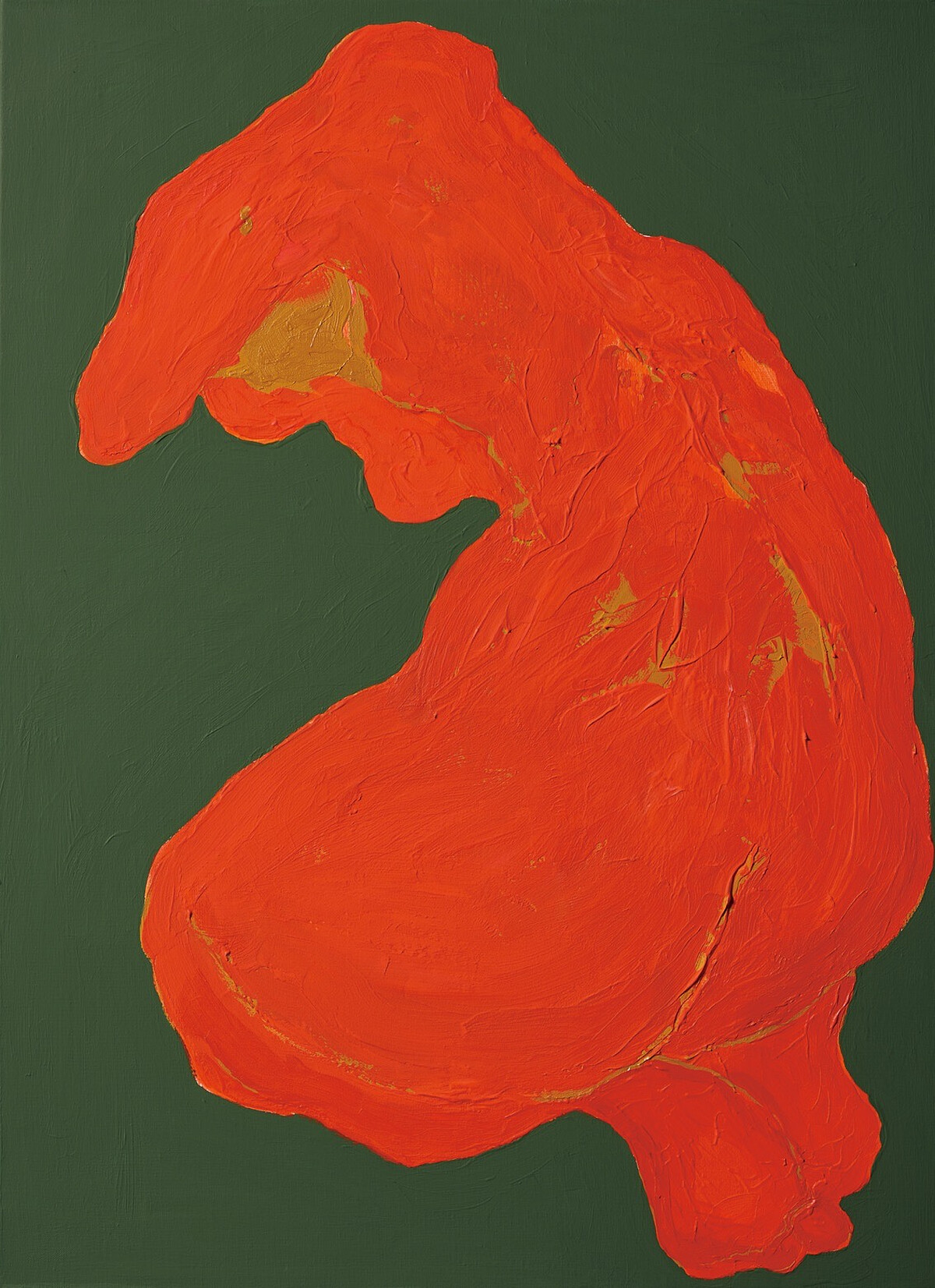 The Bridge Art 黃韻如_蝴蝶的重量_壓克力_73x53cm_2023