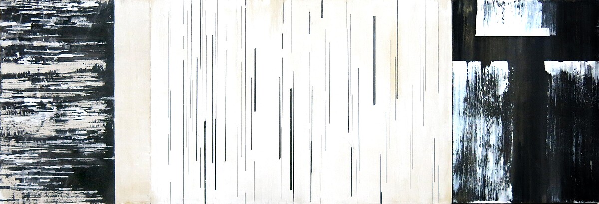 育黎藝術 YvetteLEE李侑倩_空間意識的流動系列02_Acrylic_Board_15x33cm_2021