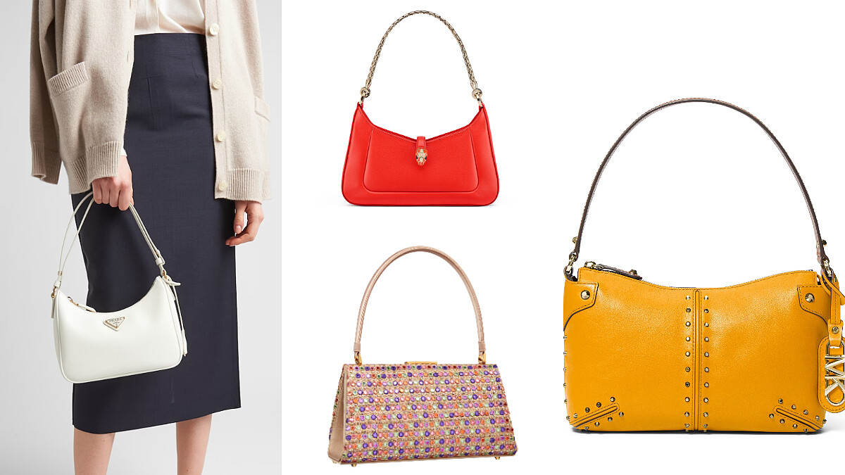 早秋肩背腋下包盤點，芭比粉、鉚釘設計...選出最適合你的IT包款