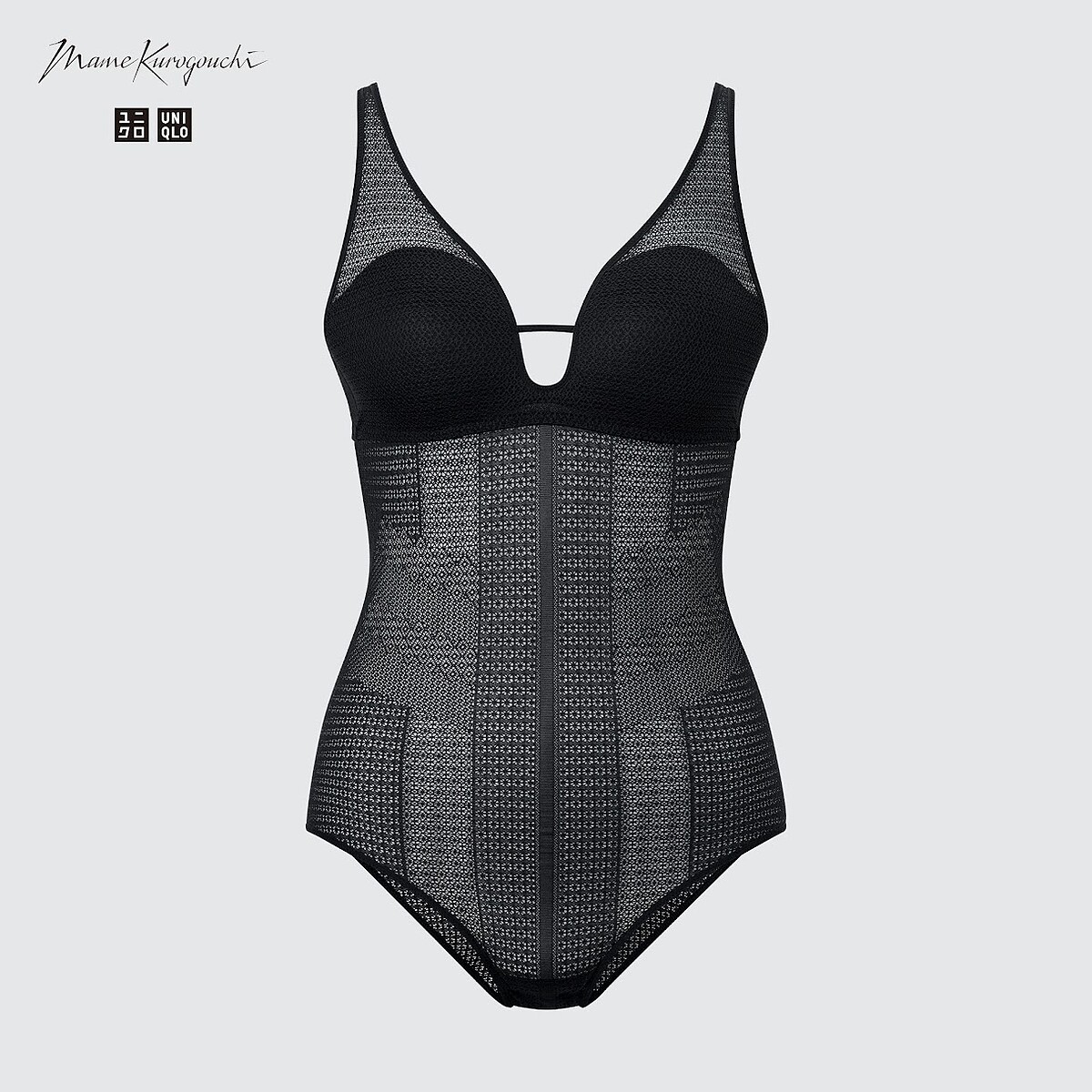 UNIQLO and Mame Kurogouchi 網眼連身內衣NT$390。