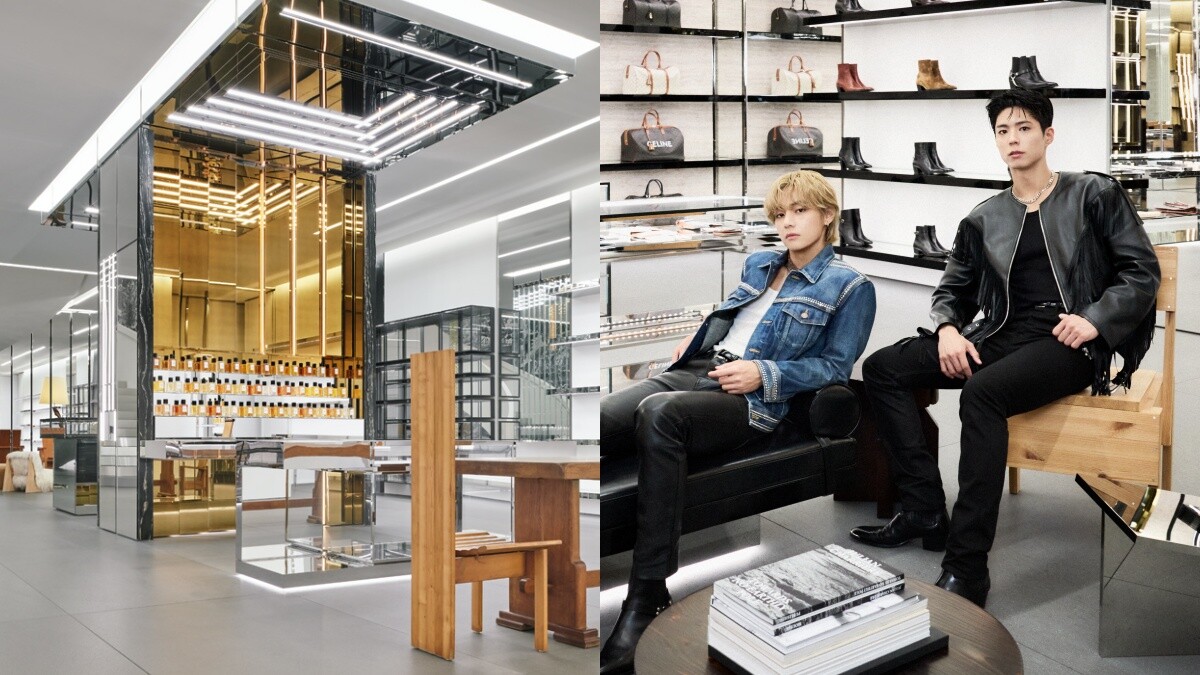 CELINE東京表參道精品店宛如置身藝廊!金泰亨、朴寶劍搶先逛,店內亮點帶你知