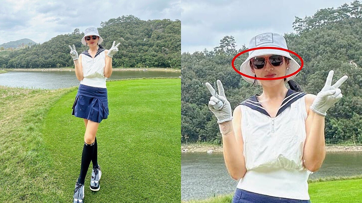 孫藝珍眼鏡裡可以看見玄彬馬步拍照