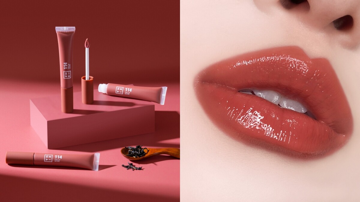 3INA濾鏡光感唇蜜(#114蜜香烏龍茶)8ml,NT590