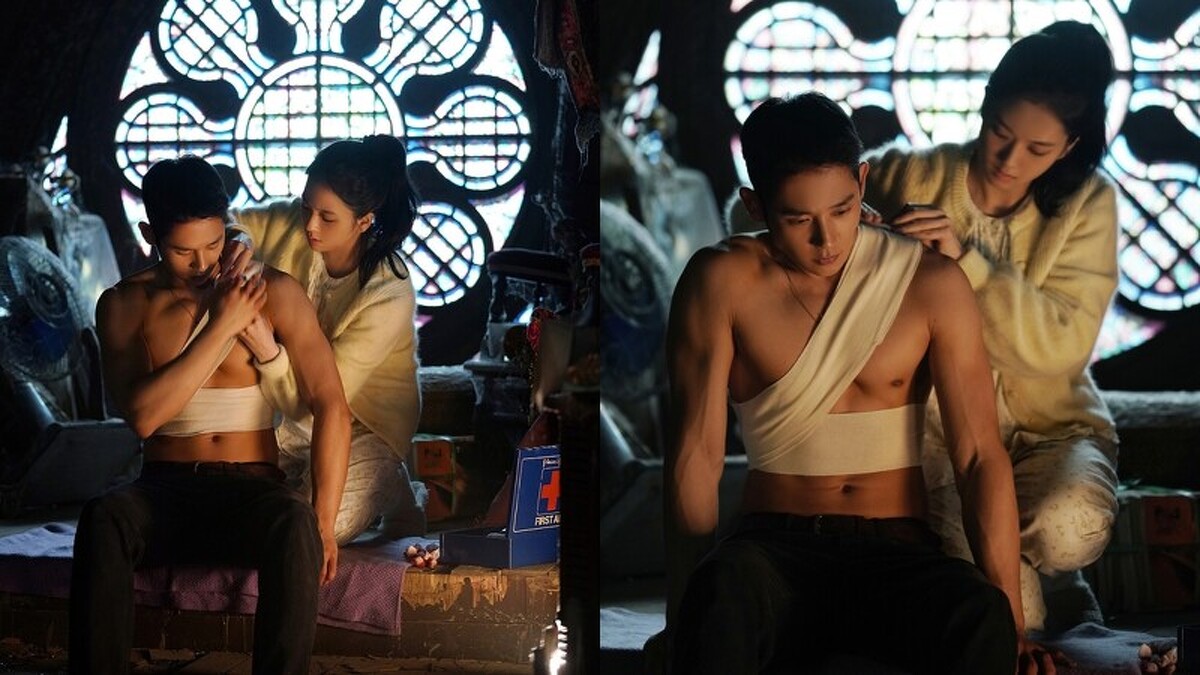 Jisoo與丁海寅《雪降花》